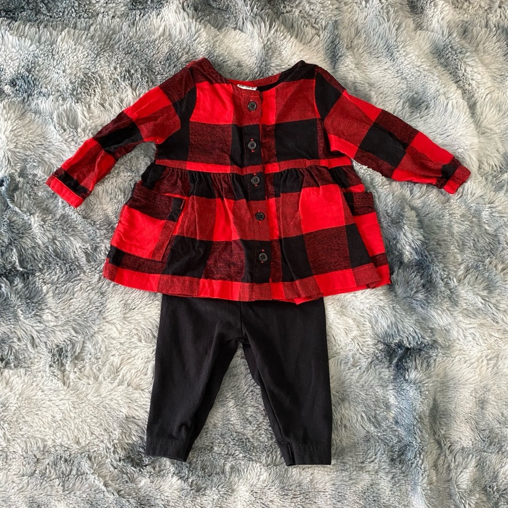 Carter’s Buffalo Plaid Outfit